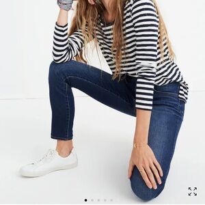 Madewell Roadtripper High Rise Skinny Jeans in Jansen Wash